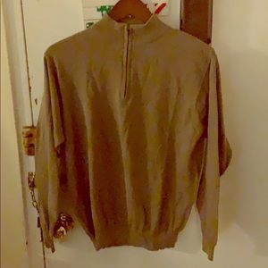 Sweater. Half way zip up